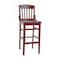 Flash Furniture Barstool, Mahogany Wood XU-DG-W0006BAR-MAH-GG - alternate 1